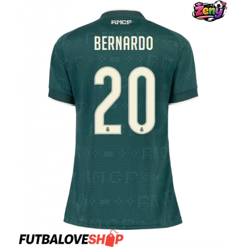Dres Real Madrid Bernardo Silva #20 Preč pre Ženy 2026-27 Krátky Rukáv